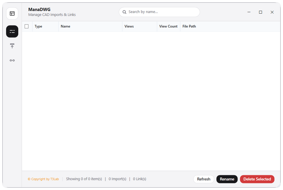 DWG Imports & Links Auditor